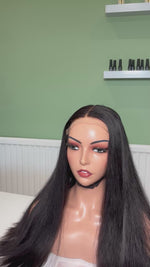 Load and play video in Gallery viewer, 5x5 Glueless closure wig
