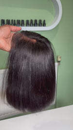 Load and play video in Gallery viewer, 5x5 Glueless closure wig
