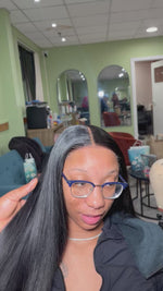 Load and play video in Gallery viewer, 5x5 Glueless closure wig
