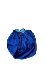 Load image into Gallery viewer, Reversible silky satin bonnet with adjustable drawstring
