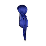 Load image into Gallery viewer, Cobalt blue silky durag
